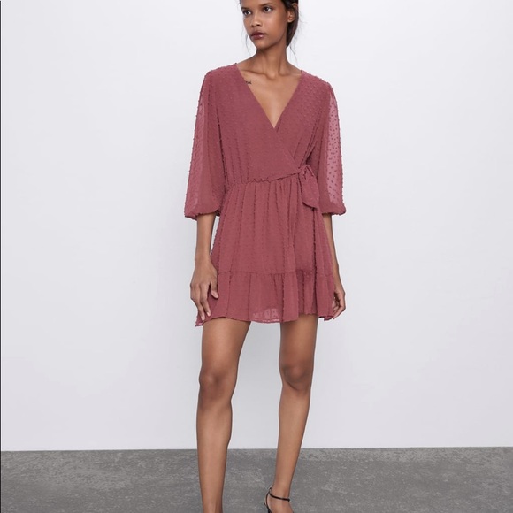 Zara Swiss dot jumpsuit dress - Picture 4 of 5